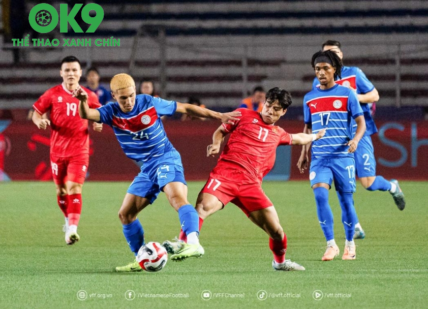 ĐT Việt Nam vẫn có thể bị loại nếu thua Myanmar từ 2 bàn trở lên (Ảnh: VFF) ĐT Việt Nam vẫn có thể bị loại nếu thua Myanmar từ 2 bàn trở lên (Ảnh: VFF)